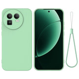 Realme GT 8 EIDERWOOD Silikone Bagside Cover m. Strop - Grøn