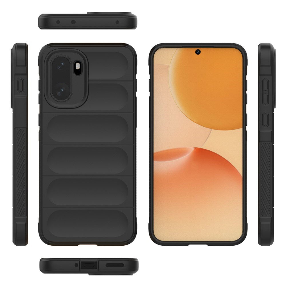 OnePlus 15R EIDERWOOD Fleksibelt Plast Bagside Cover - Sort