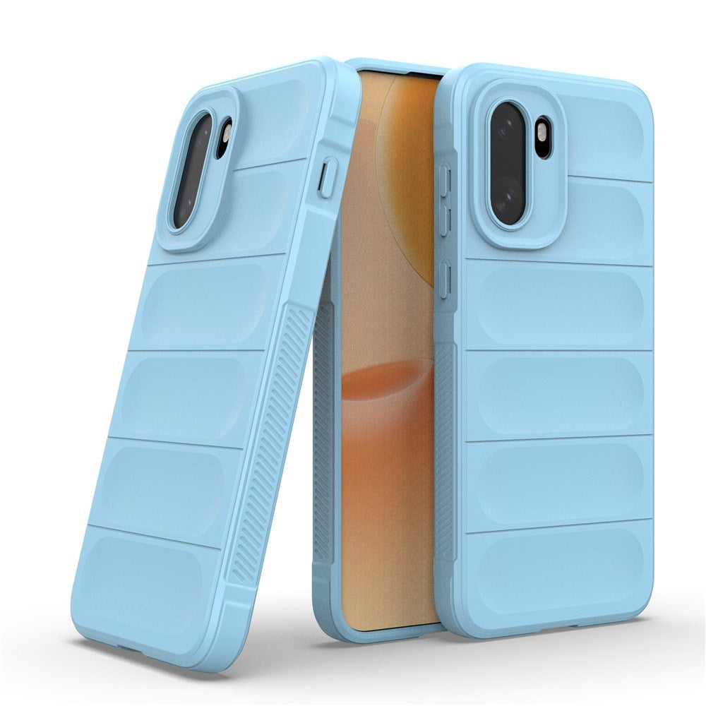 OnePlus 15R EIDERWOOD Fleksibelt Plast Bagside Cover - Lyseblå