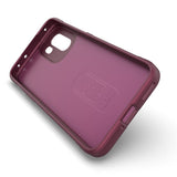 OnePlus 15R EIDERWOOD Fleksibelt Plast Bagside Cover - Mørkerød