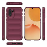 OnePlus 15R EIDERWOOD Fleksibelt Plast Bagside Cover - Mørkerød