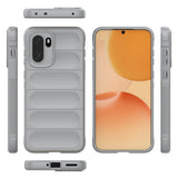 OnePlus 15R EIDERWOOD Fleksibelt Plast Bagside Cover - Lysegrå