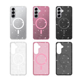 EIDERWOOD Samsung Galaxy S26+ (Plus) Plast Glitter Cover - MagSafe Kompatibel - Gennemsigtig