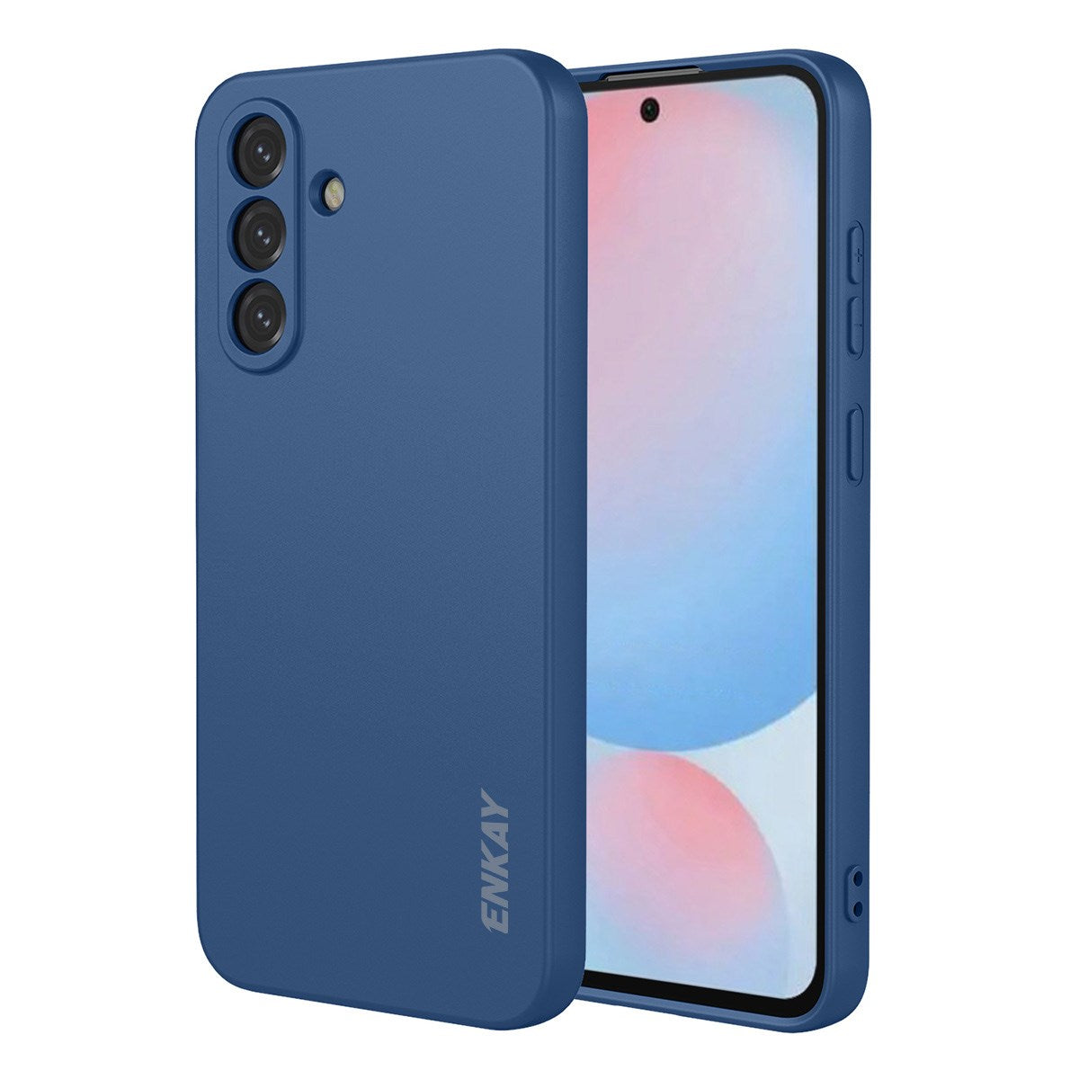 Samsung Galaxy A57 ENKAY Silikone Mobil Cover - Blå