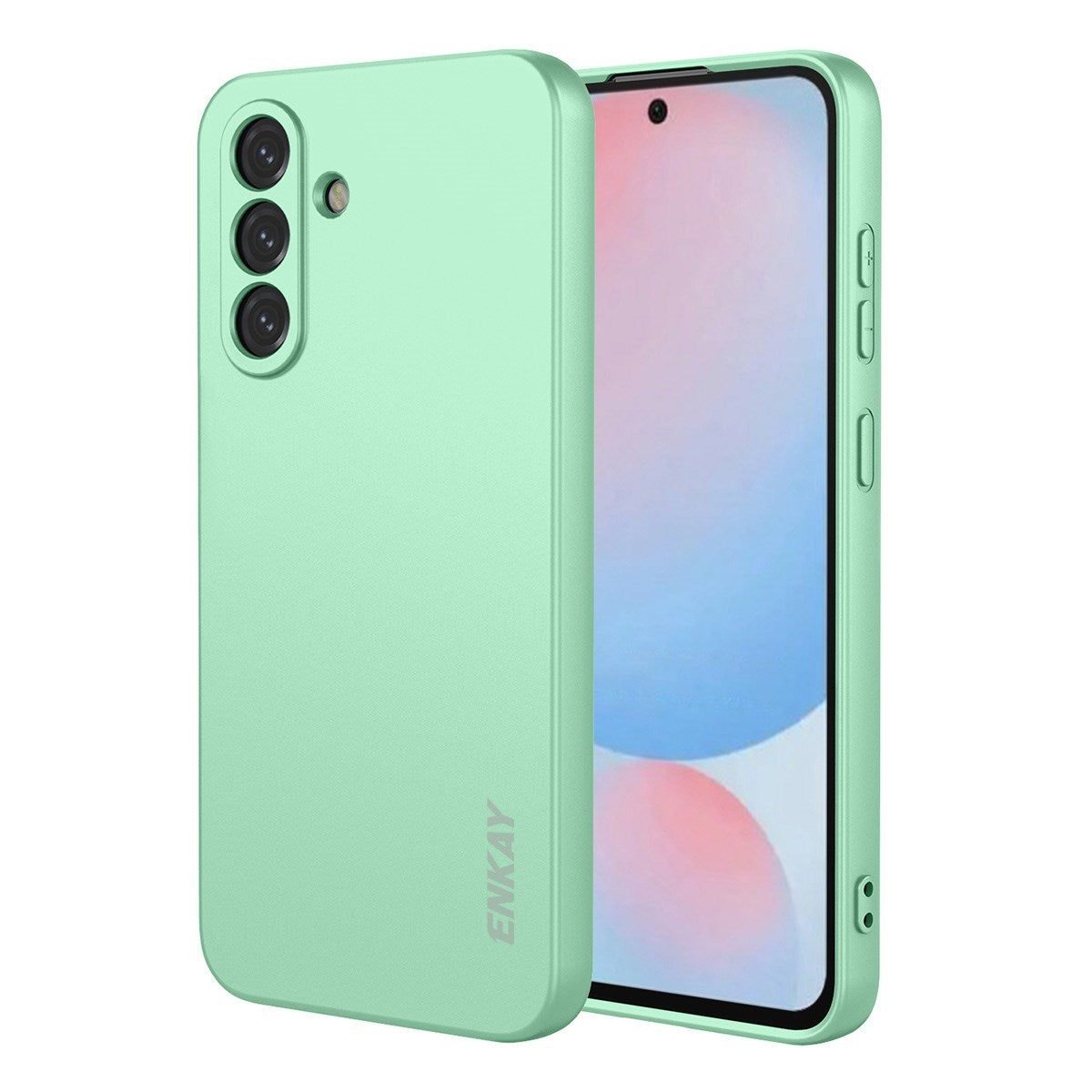 Samsung Galaxy A57 ENKAY Silikone Mobil Cover - Grøn