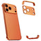 iPhone 17 Pro Max Todelt Bumper Cover m. Kameralinsebeskytter - Orange