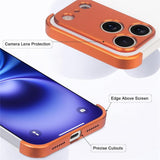 iPhone 17 Pro Max Todelt Bumper Cover m. Kameralinsebeskytter - Orange