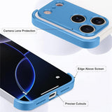 iPhone 17 Pro Max Todelt Bumper Cover m. Kameralinsebeskytter - Blå