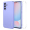 Samsung Galaxy A57 ENKAY Silikone Cover med Skærmbeskyttelse - Lilla