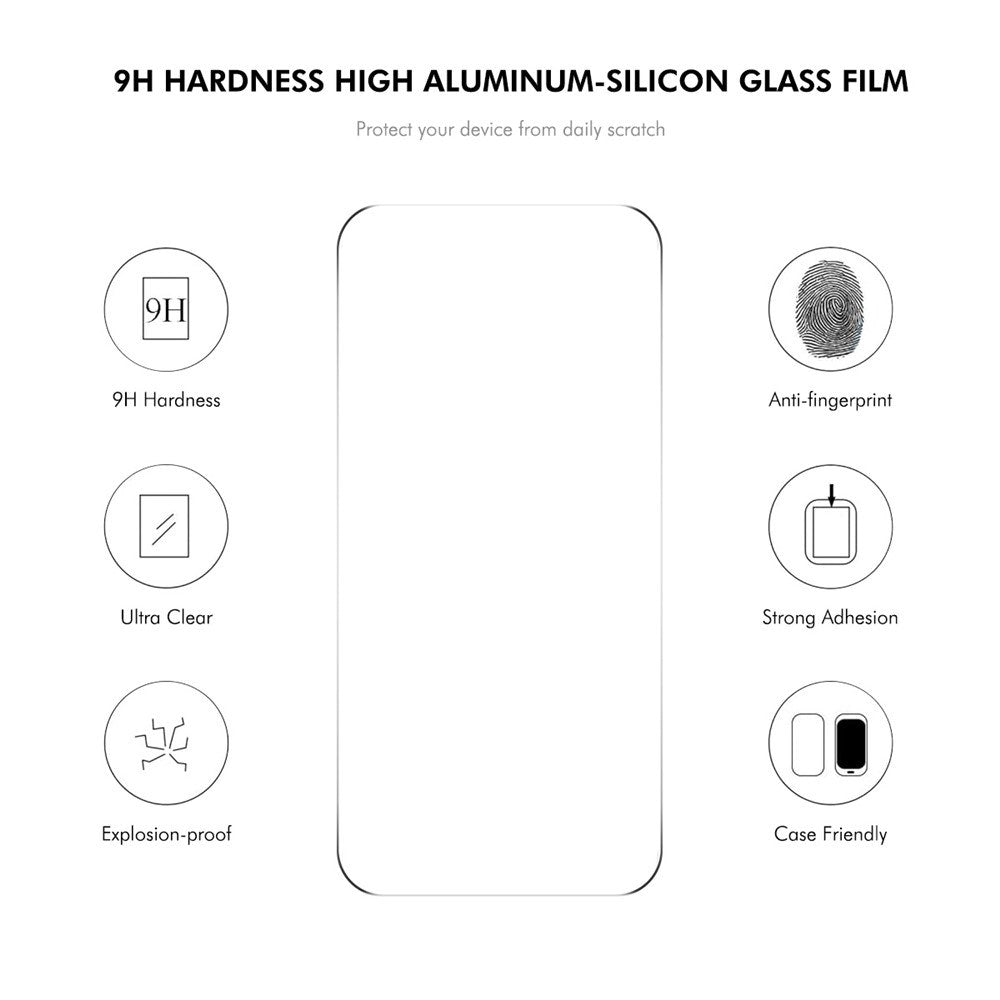 Samsung Galaxy A57 ENKAY Silikone Cover med Skærmbeskyttelse - Lyserød