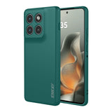 Motorola Edge 70 ENKAY Silikone Mobil Cover - Mørkegrøn
