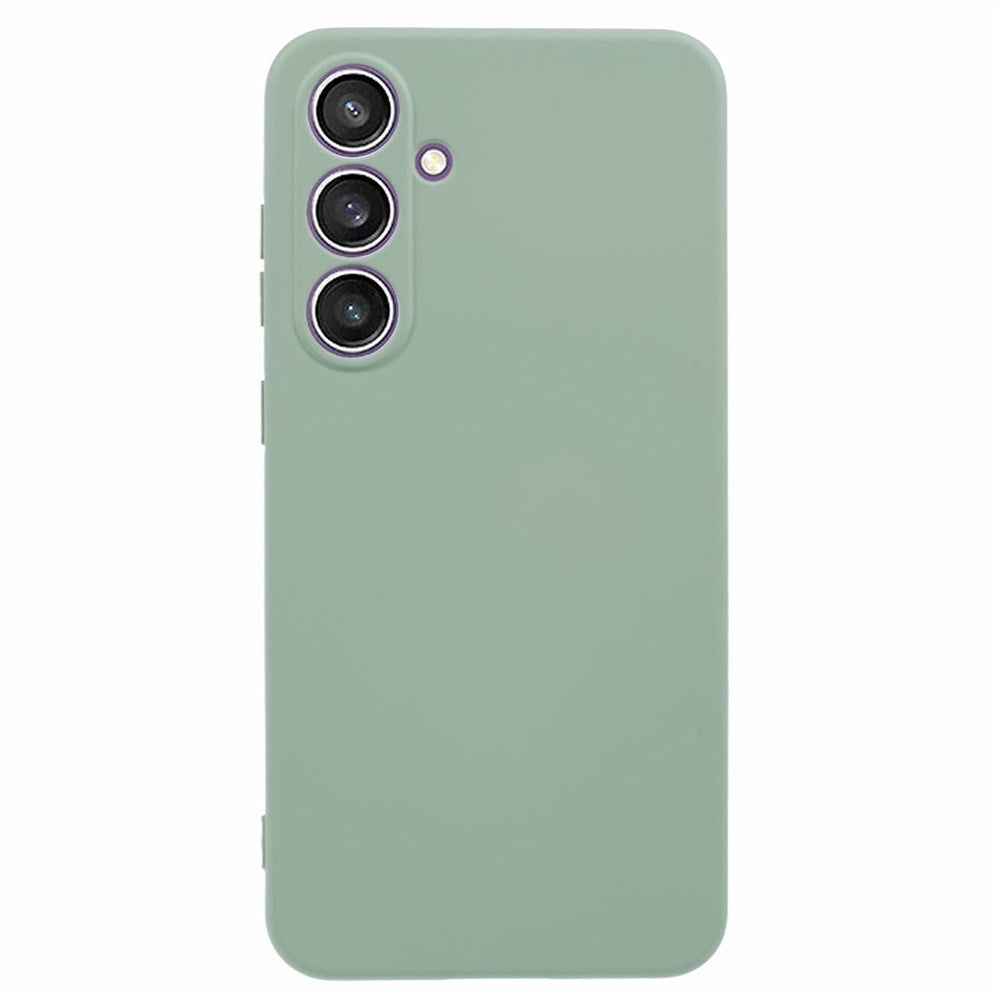 Samsung Galaxy A57 - EIDERWOOD Foret Fleksibelt Plast Bagside Cover - Lysegrøn