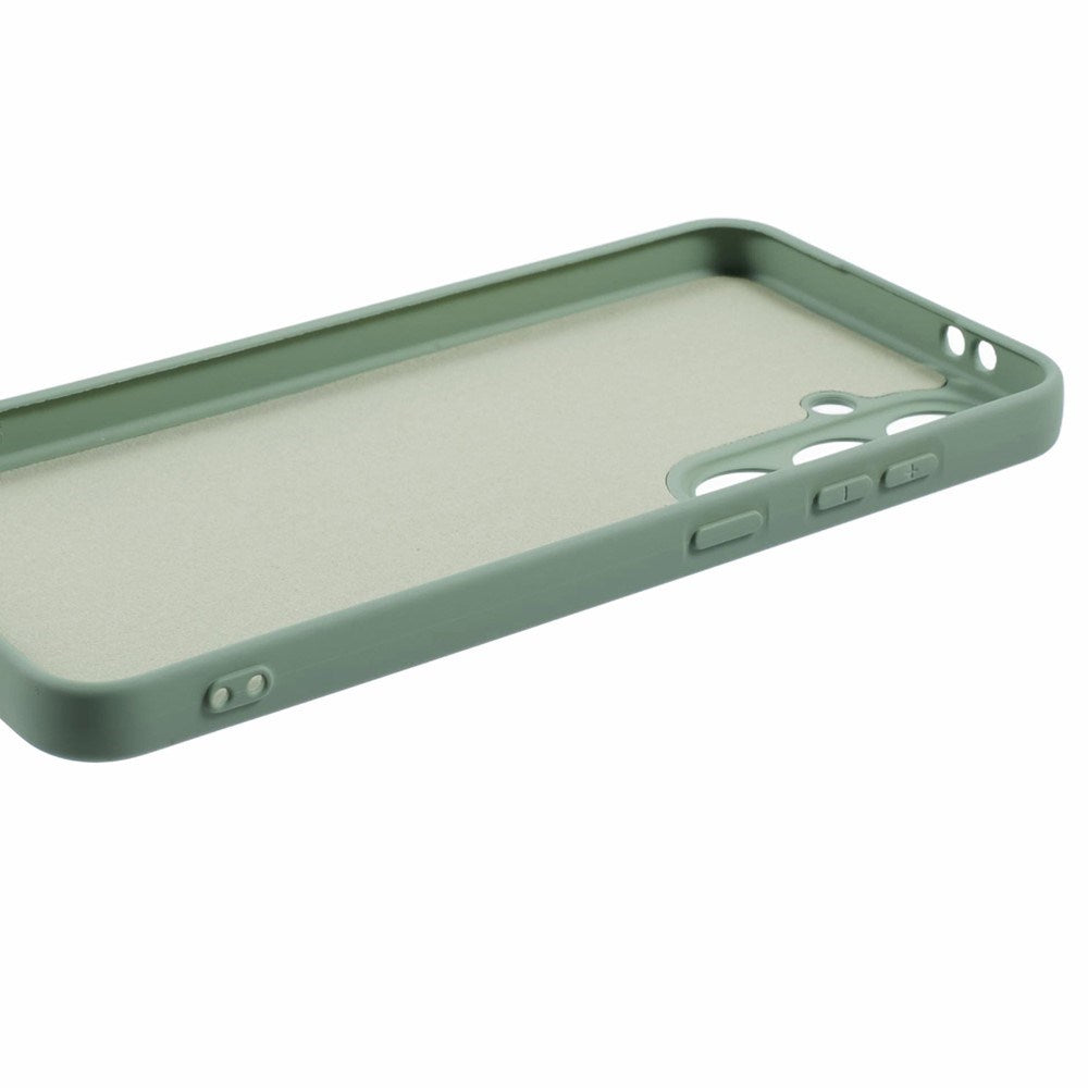 Samsung Galaxy A57 - EIDERWOOD Foret Fleksibelt Plast Bagside Cover - Lysegrøn