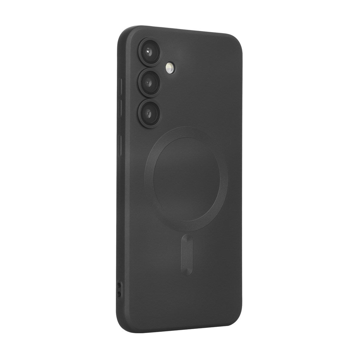 Samsung Galaxy A37 ENKAY Fleksibelt Plastik Mobilcover - MagSafe Kompatibel - Sort