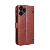 Nothing Phone (3a) Lite EIDERWOOD Kunstlæder Flip Cover - Strop - Brun