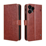 Nothing Phone (3a) Lite EIDERWOOD Kunstlæder Flip Cover - Strop - Brun