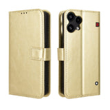 Nothing Phone (3a) Lite EIDERWOOD Kunstlæder Flip Cover - Strop - Guld