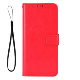 Nothing Phone (3a) Lite EIDERWOOD Kunstlæder Flip Cover - Strop - Rød