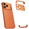 iPhone 17 Pro Todelt Bumper Cover m. Kameralinsebeskytter - Orange