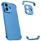 iPhone 17 Todelt Bumper Cover m. Kameralinsebeskytter - Blå