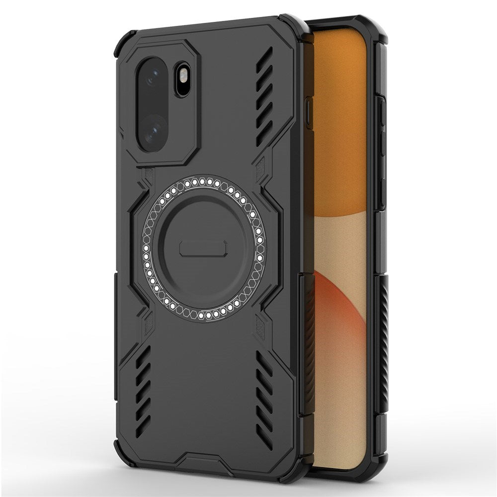 OnePlus 15R EIDERWOOD Håndværker Cover - Varmeafledning - MagSafe Kompatibel - Sort