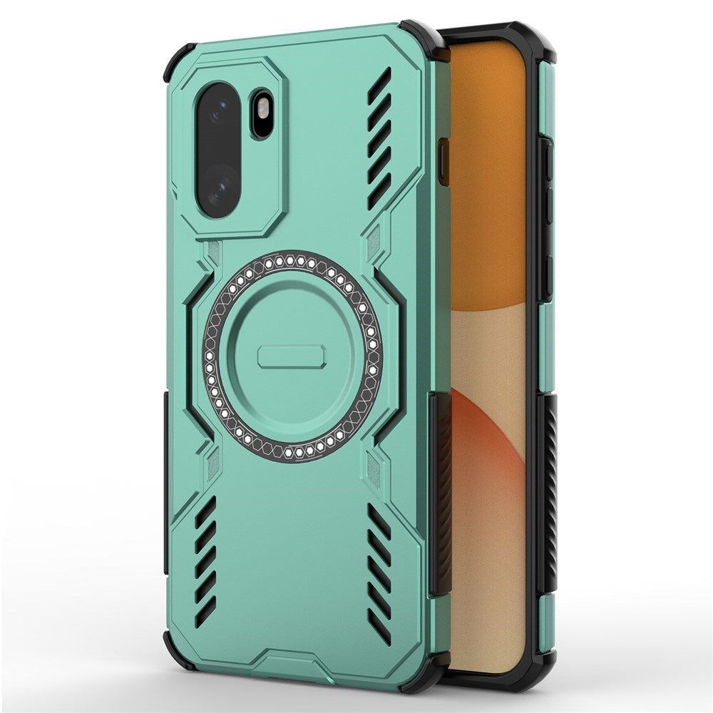 OnePlus 15R EIDERWOOD Håndværker Cover - Varmeafledning - MagSafe Kompatibel - Grøn