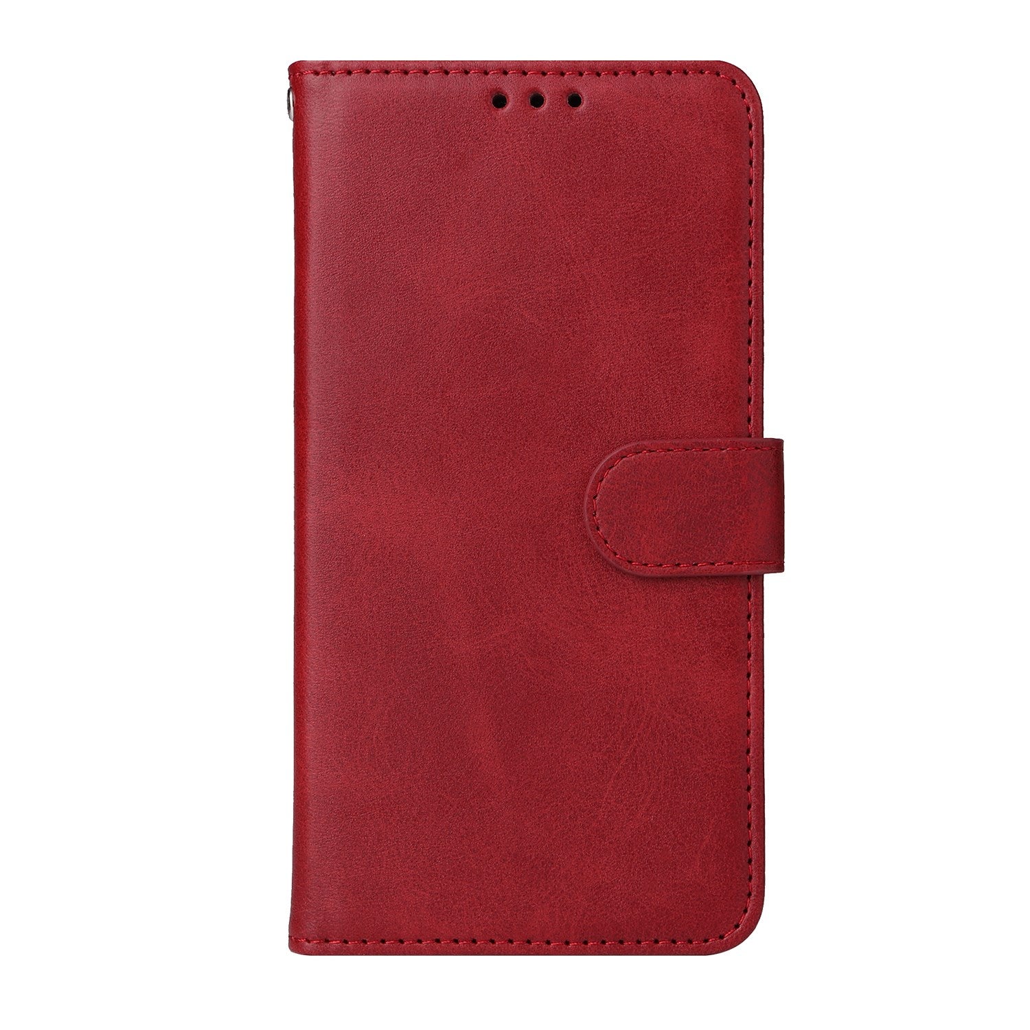 OPPO A6x EIDERWOOD Flip Cover i Kunstlæder - Rød