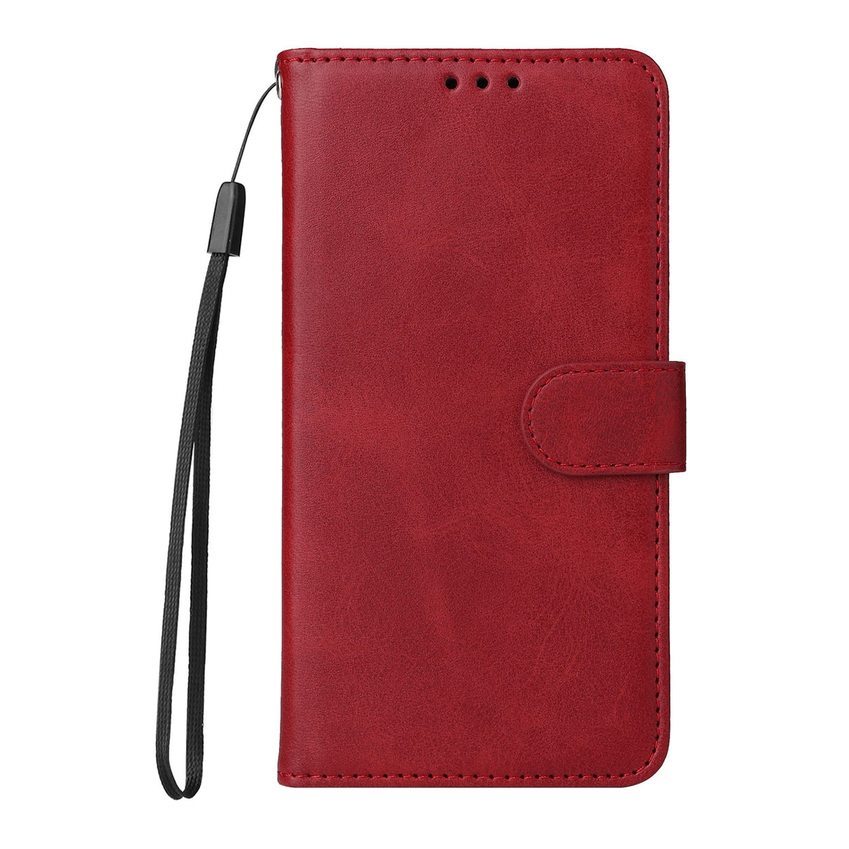 OPPO A6x EIDERWOOD Flip Cover i Kunstlæder - Rød