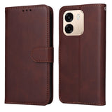 OPPO A6x EIDERWOOD Flip Cover i Kunstlæder - Brun