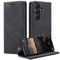 CASEME Samsung Galaxy S26 Kunstlæder Flip Cover m. Kortholder & Ståfunktion - Sort