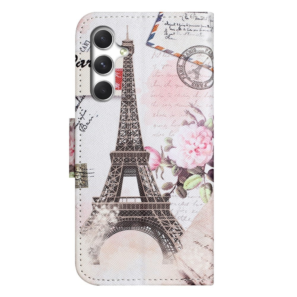EIDERWOOD Samsung Galaxy S26 Kunstlæder Flip Cover - Mønster - Paris
