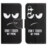 EIDERWOOD Samsung Galaxy S26+ (Plus) Kunstlæder Flip Cover - Mønster - Don't Touch My Phone