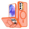 Samsung Galaxy A37 EIDERWOOD Hybrid Mobilcover m. Kickstand - MagSafe Kompatibel - Orange