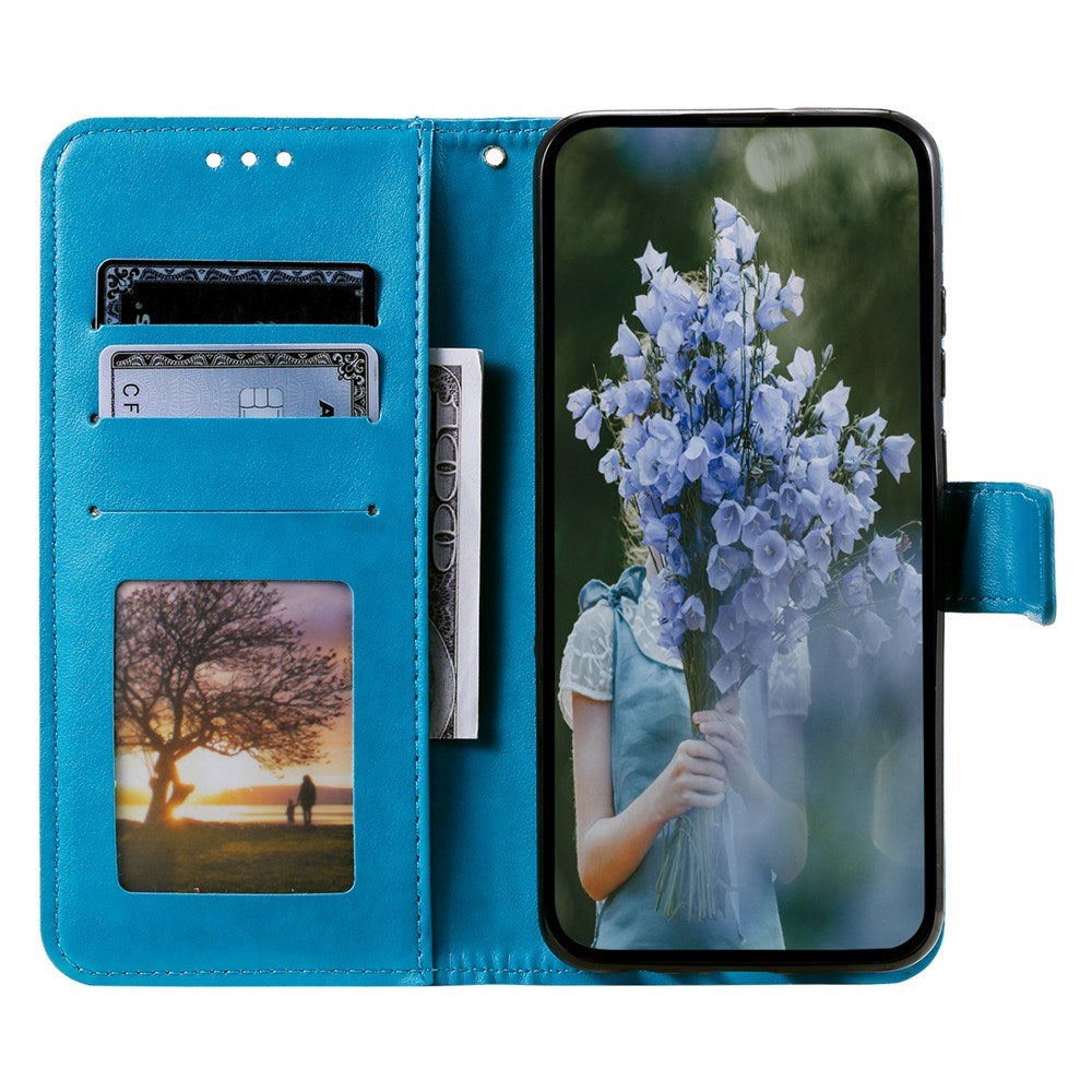 EIDERWOOD OnePlus 15R Kunstlæder Flip Cover - Mønster - Blå