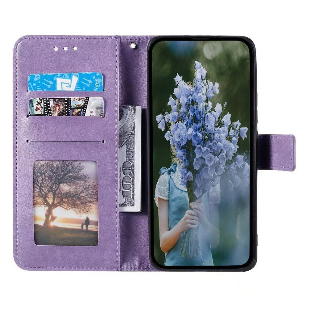 EIDERWOOD OnePlus 15R Kunstlæder Flip Cover - Mønster - Lilla