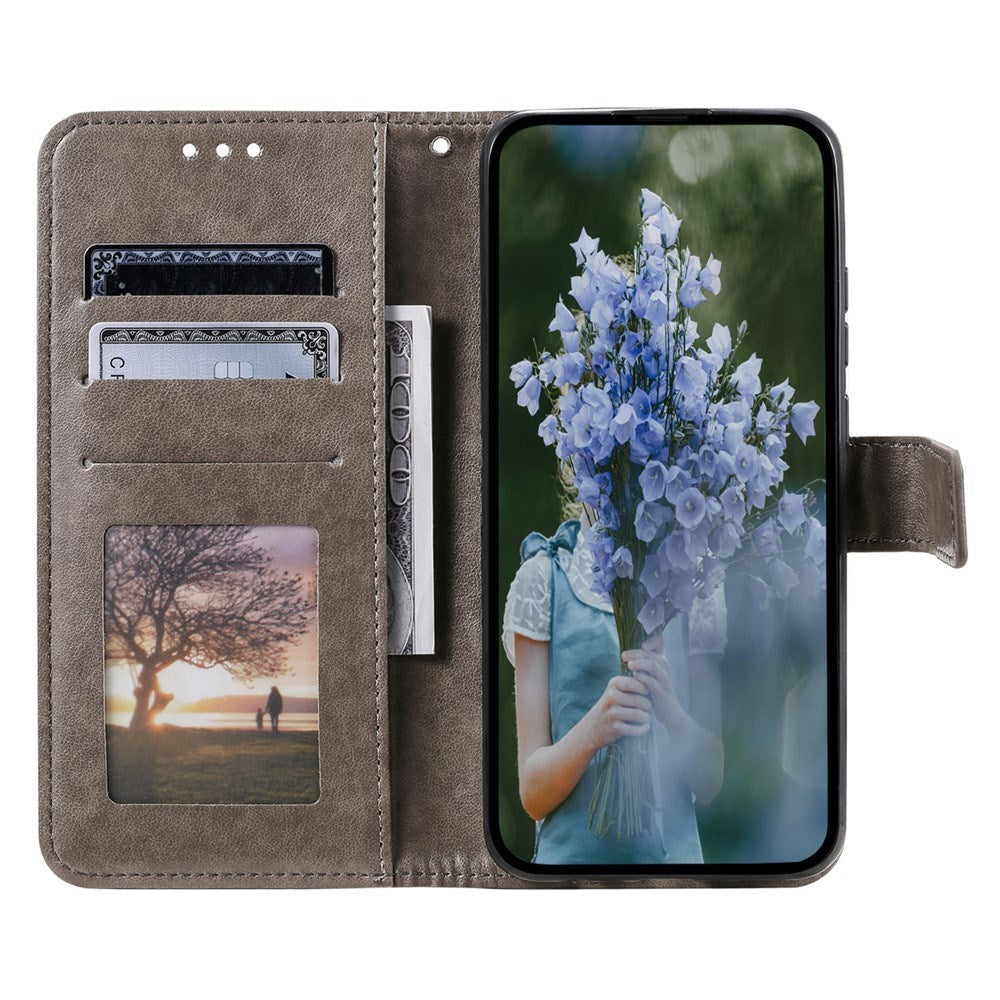 EIDERWOOD OnePlus 15R Kunstlæder Flip Cover - Mønster - Grå