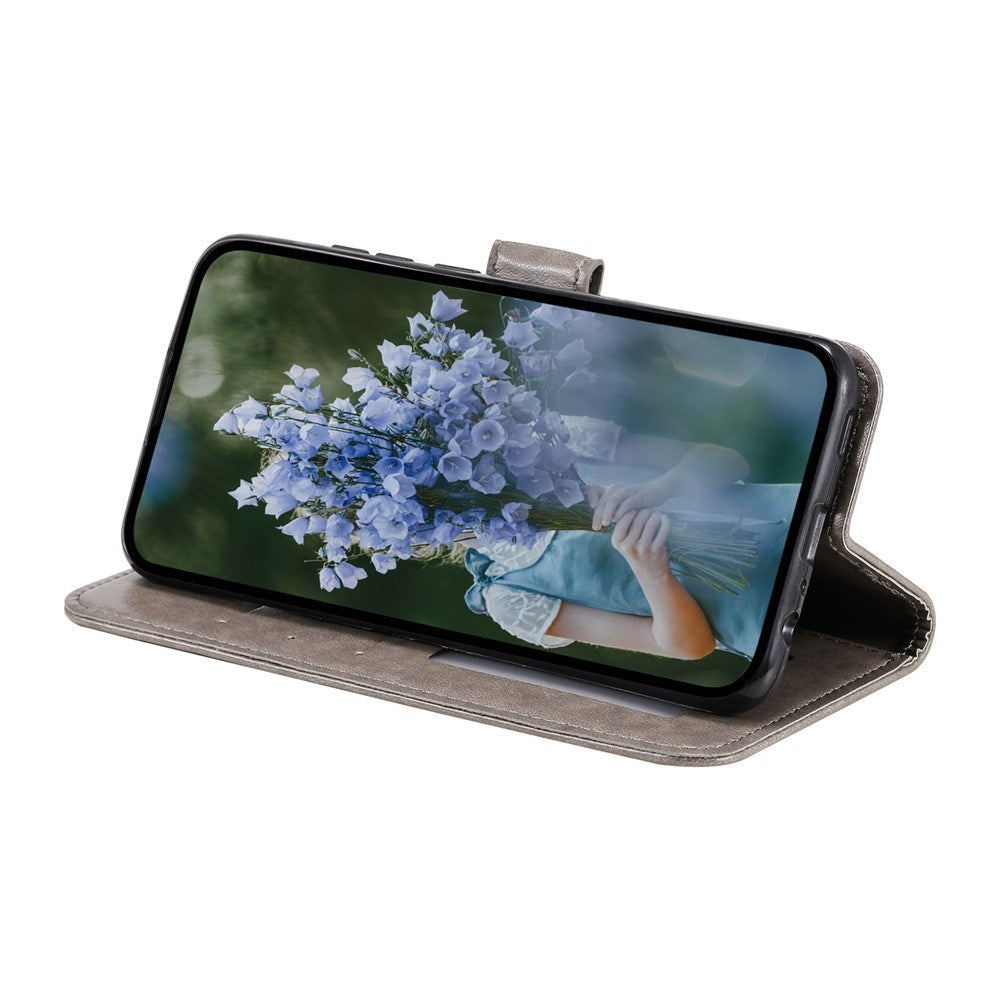 EIDERWOOD OnePlus 15R Kunstlæder Flip Cover - Mønster - Grå