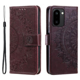 EIDERWOOD OnePlus 15R Kunstlæder Flip Cover - Mønster - Brun