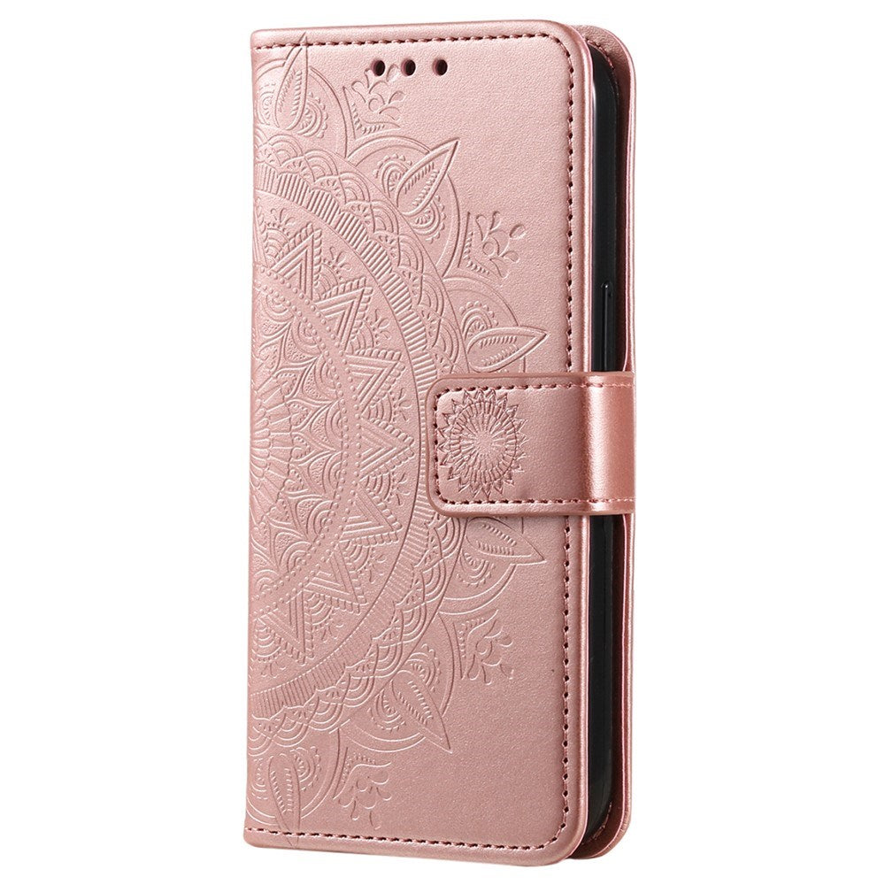 EIDERWOOD OnePlus 15R Kunstlæder Flip Cover - Mønster - Lyserød