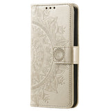 EIDERWOOD OnePlus 15R Kunstlæder Flip Cover - Mønster - Guld