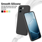 OPPO A6x EIDERWOOD Silikone Bagside Cover m. Strop - Sort