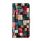 Samsung Galaxy A57 EIDERWOOD Kunstlæder Flipcover m. Indbygget Kortholder & Standerfunktion - Farverige Firkanter