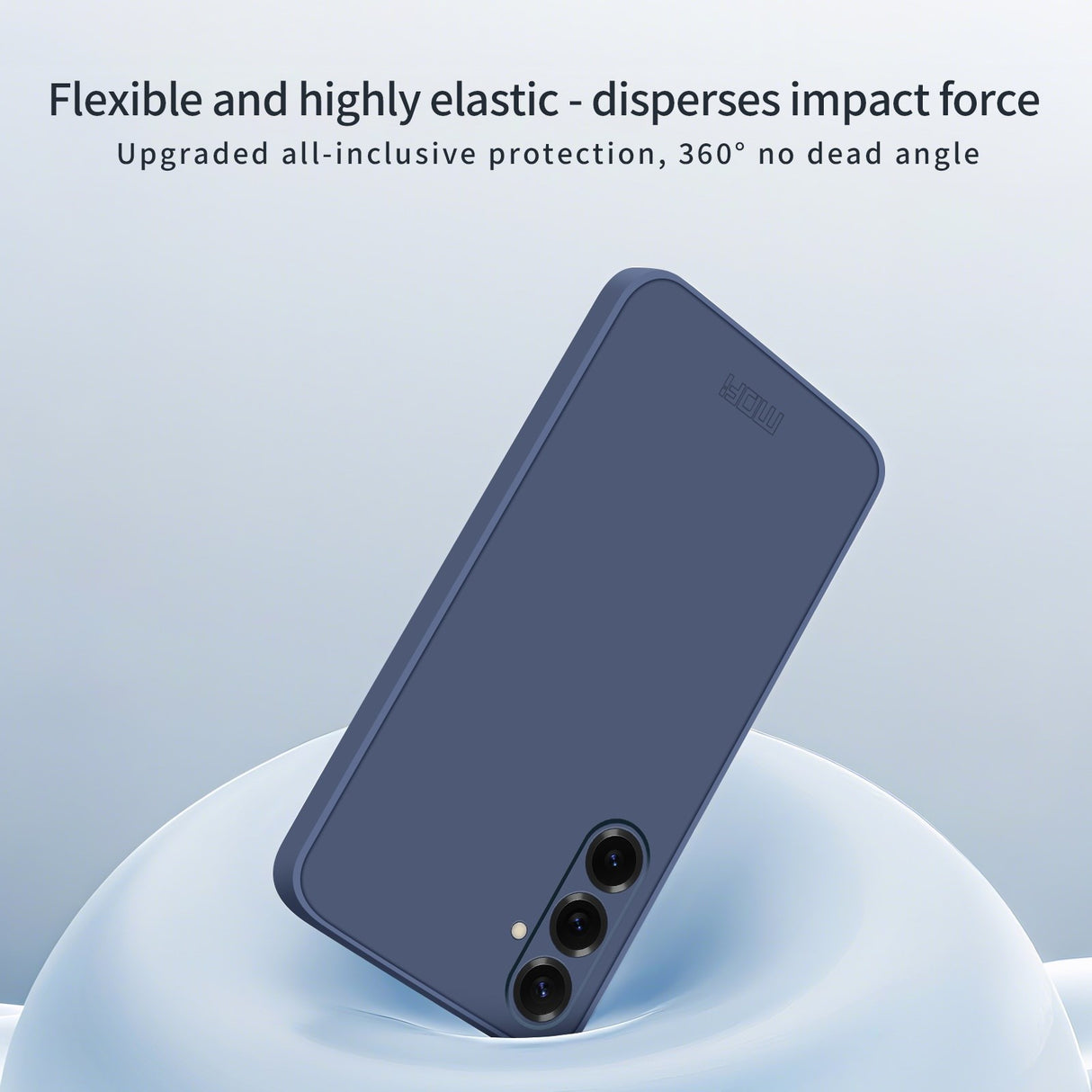 MOFI Samsung Galaxy S26 Fleksibelt Plastik Mobil Cover - Mørkegrøn