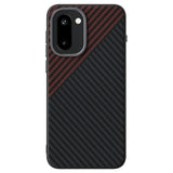 EIDERWOOD OnePlus 15R Carbon Cover - MagSafe Kompatibel - Sort / Rød