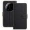 Xiaomi 17 Ultra EIDERWOOD Kunstlæder Flip Cover - Sort