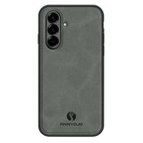 Samsung Galaxy A27 EIDERWOOD Hybrid Case med Kunstlæder - Grå