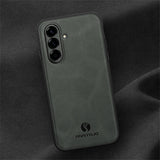 Samsung Galaxy A27 EIDERWOOD Hybrid Case med Kunstlæder - Brun