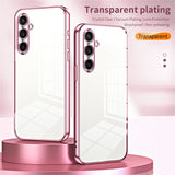 Samsung Galaxy A27 EIDERWOOD Fleksibelt Plastik Mobilcover - Blank Overflade - Gennemsigtig / Blå