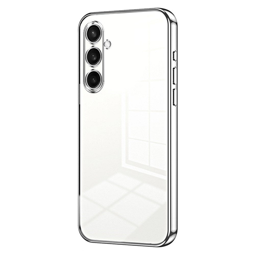 Samsung Galaxy A27 EIDERWOOD Fleksibelt Plastik Mobilcover - Blank Overflade - Gennemsigtig / Sølv