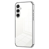 Samsung Galaxy A27 EIDERWOOD Fleksibelt Plastik Mobilcover - Blank Overflade - Gennemsigtig / Sølv